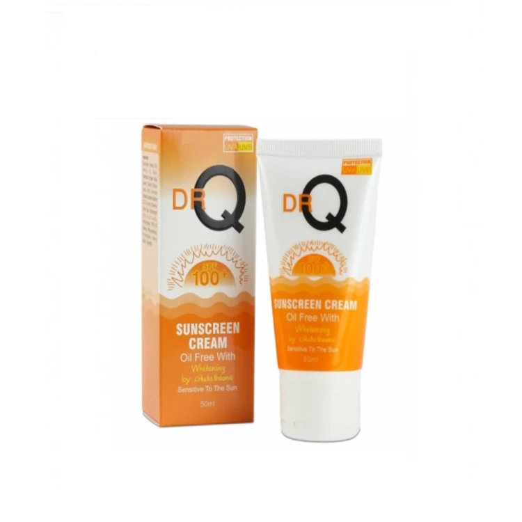  دكتور كيو خالي من الزيوت لللتفتيح وحماية بعامل 100  50 مل 